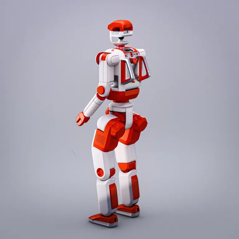 Junior, AXIBO's humanoid robot — full body